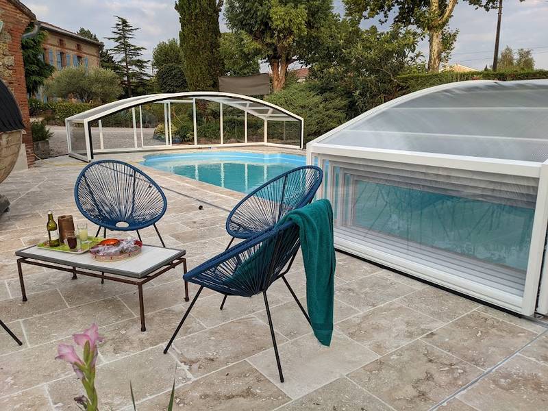 Séjour relaxant Haute-Garonne, chambre d'hôtes avec piscine, jacuzzi, sauna, jardin